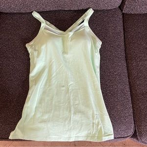 LULULEMON ATHLETICA WOMENS TANK MINT GREEN